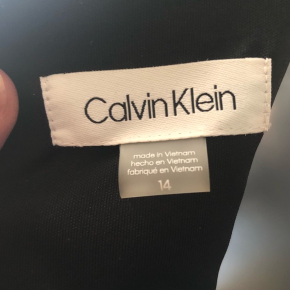 Calvin Klein little black cocktail dress - Picture 6 of 8